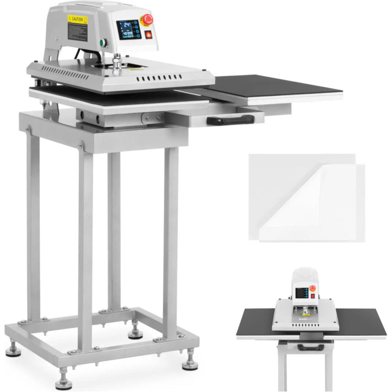 MSW Pneumatinis dvigubas presas 40x60 cm 2600 W