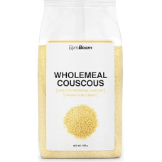 GymBeam Whole Grain Couscous - Wheat Semolina Pasta, Popular Alternative to Side Dishes, High Fibre, Protein Source, Ideal for Salads, Sauces, Soups & Sweets, 500g