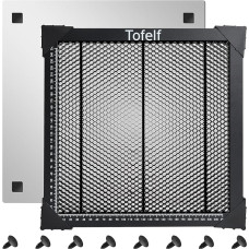 300 x 300 mm korėtas stalas lazeriniam graviravimo aparatui, lazerinis korėtas stalas 11,81 x 11,81 x 0,86 colio, stalo apsauga su aliuminio plokštele, suderinamas su įvairiomis graviravimo mašinomis