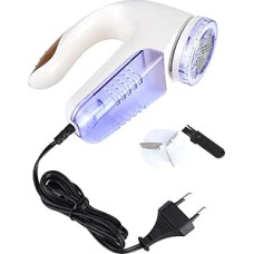 Fabric Shaver, Portable Electric Fabric Clothing Jumper Lint Remover Fuzz Shaver Removal Machine (EU Plug)