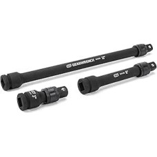 GearWrench 84951N 3 vnt. 1/2 pavaros fiksuojamų smūginių prailgintuvų rinkinys, 3
