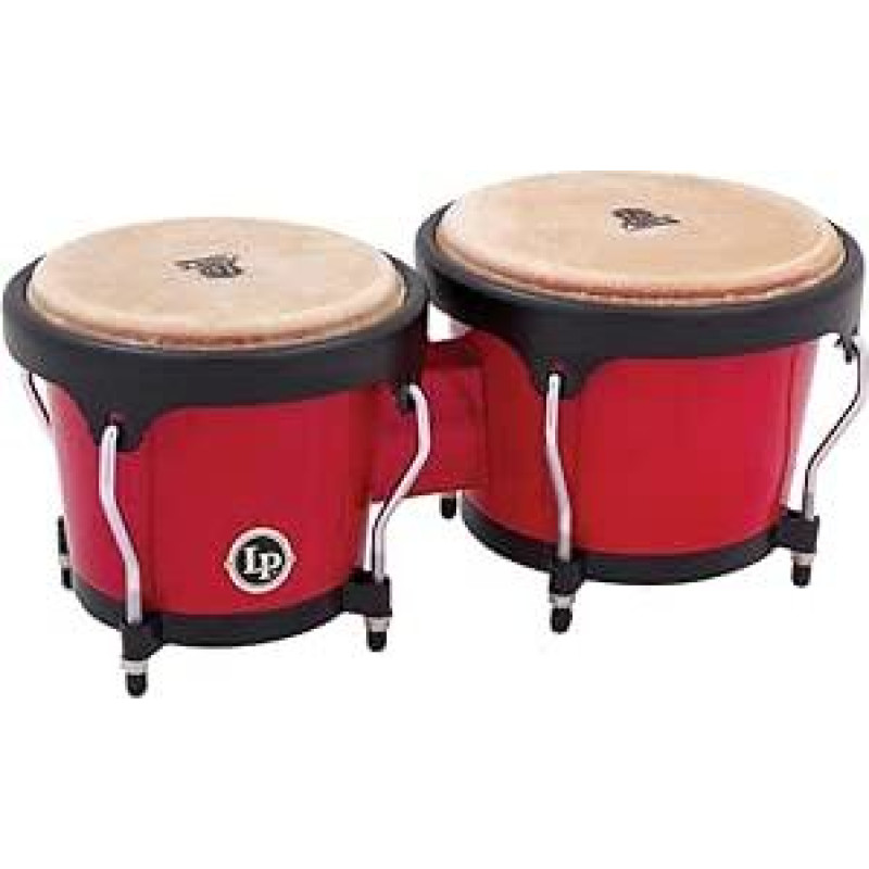 LP Latin Percussion LP810506 Aspire Wood Bongo Raudonasis medis