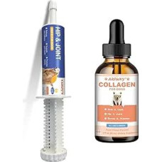 Kollagen Hund - Kollagen für Hunde - Gelenk Hunde - Haut und Fell Hund - Haut & Fell, Verdauung, Immunununterstützung, Gelenke Hund - Unterstützung der Gelenkfunktion - Gelenke für Hunde