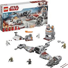 LEGO 75202 Star Wars Episode VIII Defense of Crait Playset with Resistance Ski Speeder Žaislas