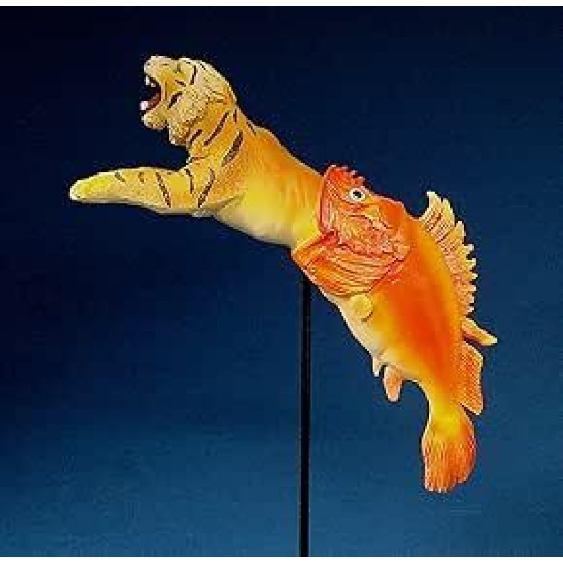 Salvadoro Dali tigras su žuvimi Plastikinė skulptūra SD09