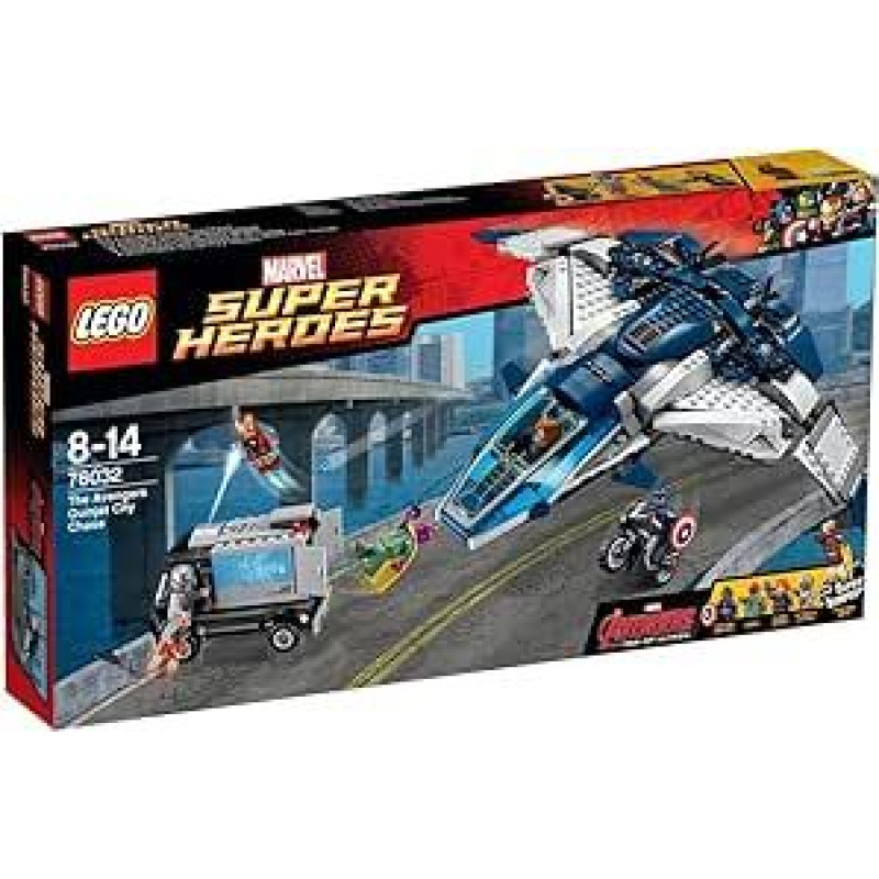 LEGO Superherojai 76032: LEGO LEGO 7607: The Avengers Quinjet City Chase