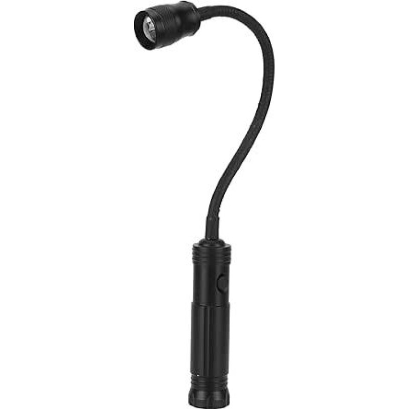 Marhynchus Werkzeug-Arbeitsleuchte, 10 W LED für Werkzeugmaschinen, flexible Schwanenhals-Arbeitsleuchte mit Magnetfuß für CNC-Stanzmaschine, Baustellenstrahler