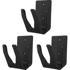 Happyyami Pack of 3 Scanner Holder for Handheld Scanner Scanner Holder Handheld Scanner Stand Holder for Handheld Scanner Reader Plastic Black