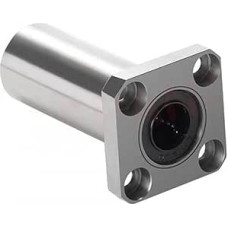 LMK6LUU LMK8LUU LMK10LUU LMK12LUU LMK13-60LUU Type 10 mm Flange Linear Bearing for 3D Printer Linear Rod Precision (2pcs Lmk L, LMK50LUU)