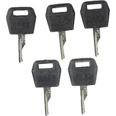 Für Zündschlüssel 5er Set, Modell 1964831C2 für Koffertraktoren, kompatibel mit 680E, 680G, 680H, 721B, 721C Modellen
