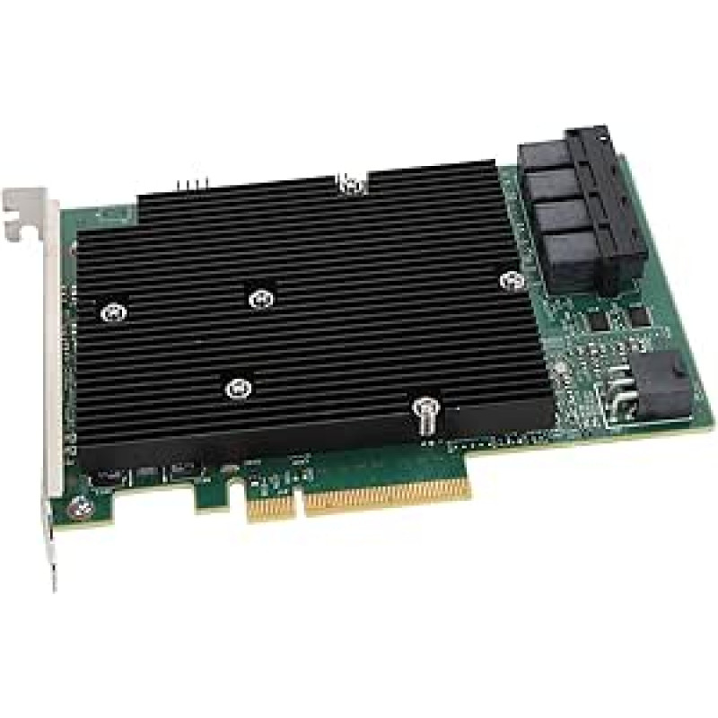 LSI 9300 16i HBA kortelė 12 Gb / S 16 SAS prievadų valdiklis PCIe išplėtimas didelio našumo duomenų perdavimo serveriams