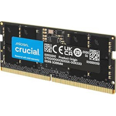 Crucial DDR5 RAM 16GB 4800MHz SODIMM Memory for Laptop/Notebook, Mini PC, CL40 - CT16G48C40S5