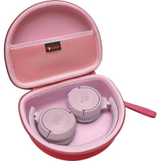XANAD Headphones Case for JBL Tune 510BT / JBL Tune 520BT / JBL Tune 760 NC/JBL Tune 660 BTNC/JBL Tune 710 BT/JBL Live 460NC Bluetooth Headphones On-Ear Foldable Headphone Case (Pink)