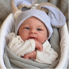 Zero pam Reborn Doll Lifelike 42 cm Silicone Baby Dolls Like Real Realistic Newborn Babies Doll Real Baby Doll Reborn Baby Girl