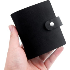 52 Pockets Mini Photo Album for Fujifilm Instax Mini 12 11 9 90 8 7s 40, Fits Polaroid Snap/Z2300/SocialMatic Instant Cameras & Zip Instant Printers (1 Pack, Black)