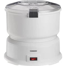 MELISSA 16220008 Bulvių skustuvas Elektrinis 1 kg talpos bulvių skustuvas su salotų suktuvu 85 W baltos spalvos