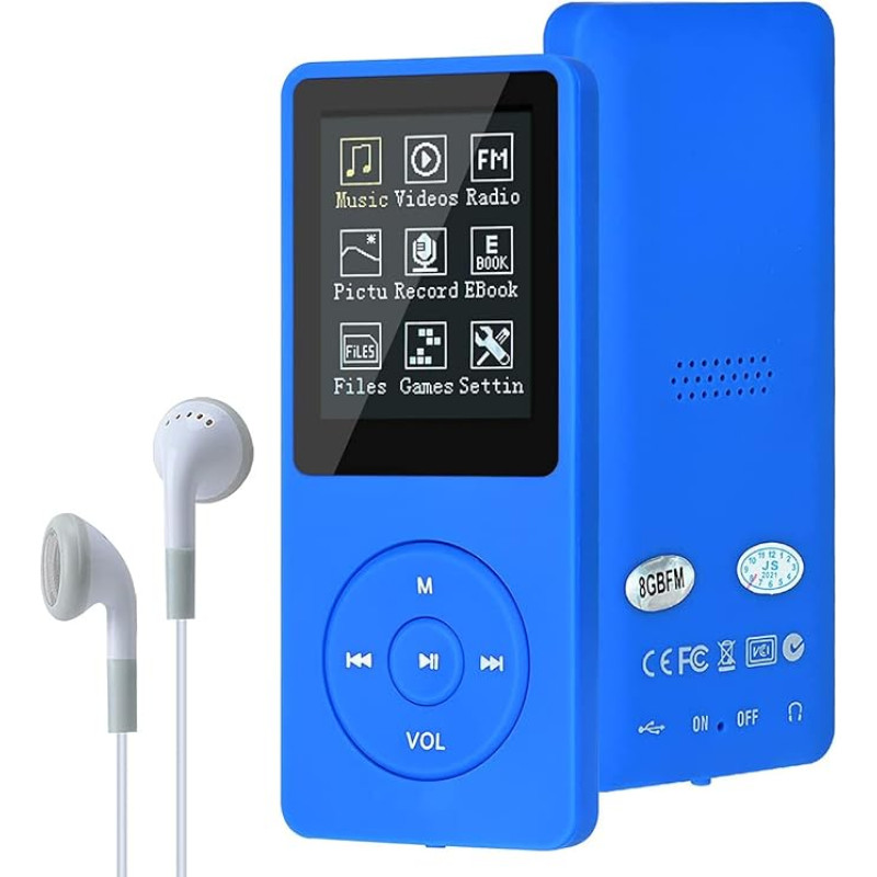 MP3/MP4 skaitmeninis muzikos grotuvas, 
