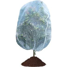 300 x 300 cm Plant Protection Net Insects Insect Protection Net with Drawstring, Insect Protection Net Vegetables, Plant Protection Net with Drawstring, Flowers Protective Net