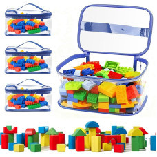 3 x Spielzeug-Aufbewahrungstaschen