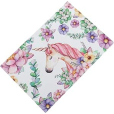 WEKADRIN Tischsets aus Rutschfestem Material Wärmeisolierende Platzsets mit Girlandenmotiv 2 Stück Praktische Geschirrunterlagen für Zuhause und Restaurant