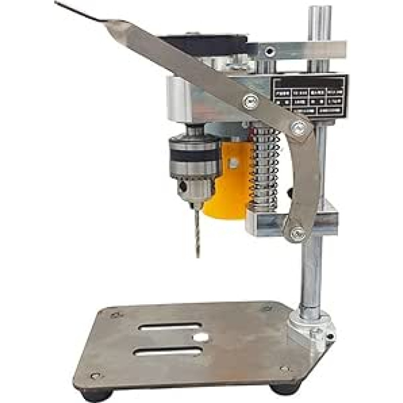 Tischbohrmaschine, Mini Kleine Miniatur Desktop Tischbohrmaschine DIY Präzision Uhr Reparatur Werkzeug Desktop DC Hause Bohrmaschine (TZ-JT0 ir visraktis)