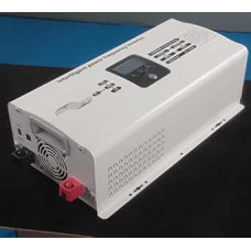 6000W Hybrid Inverter Built-in 30A 40A MPPT Solar Charge Controller 24V 48V to 230V 240VAC Voltage Converter Pure Sine Wave Mains Independent Solar Inverter, 30A/40A Charge Controller