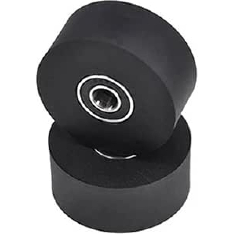 1 Stück 10 mm Innendurchmesser 45 mm Durchmesser Polyurethan-geformte Lagerscheibe PUT680045-20 Doppeltes 6800-Lager PU-beschichtete Rolle 10 * 45 * 20(8x30x20mm)