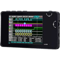 Digitale Logikanalysatoren Handgerät Integrierte Batterie Tasche 4 Kanäle 100 S Abtastrate Anfänger