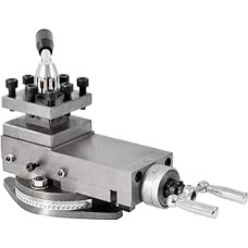 Drehmaschine, AT300 Werkzeughalter Mini-Drehmaschine Zubehör Metallmontage Schnellwechsel-Werkzeughalter 80 mm Für Anfänger,zum Gewindedrehen und Bohren