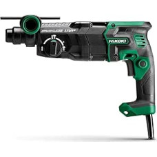 HiKOKI DH28PEC Drill & Chisel Hammer (900 W, SDS-Plus, 4J, Electronic Drill Depth Management, RFC, Soft Touch, User Vibration Protection, Accessories, in Transport Case)