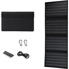 40 W Notfälle Solarladegerät, leicht, zusammenklappbar, Solarladung, Zellplatte für Portabilität, Kraftwerke, tragbares Ladegerät für Camping