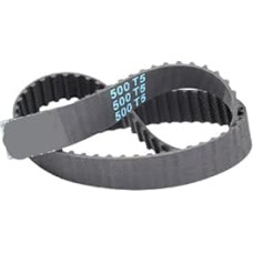 Antriebsriemen T5-500-610, geschlossener Gummisynchronchronriemen, Breite 10/15/20/25/30 mm, 1 Stück(T5x530-106T-530 mm,1PC_25MM)