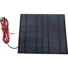 Photovoltaikmodul, 18V, 4,5W, Polysilizium, 2m Kabel - Hohe Effizienz, UV - und Wetterbeständig, Perfekt für DIY - Solarprojekte