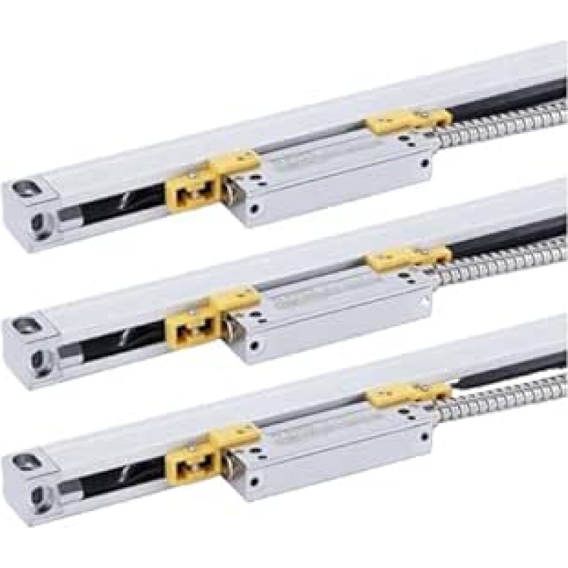 KA-500 Schlanker Linearmaßstabsensor - Hochpräzise Messung von 70 mm bis 520 mm for kleine Maschinen， 1 Stück(420mm)