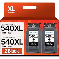 HALLOLUX PG 540XL juodos spalvos spausdintuvo kasetės, suderinamos su 