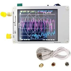 Tragbarer Vector Netzwerkanalysator für NanoVNA, 50 kHz C300 MHz (bis zu 900 MHz), 7,1 cm (2,8 Zoll) TFT-Touchscreen, 400 mAh Akku, USB-Schnittstelle