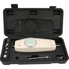 Analoginis spaudimo traukos matuoklis, 500N analoginis dinamometras, jėgos matuoklis, testeris, spaudimo traukos matuoklis