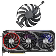 95 mm T129215SU vaizdo plokštės aušintuvas ASUS ROG STRIX OC GeForce RTX 3060 Ti 3070 3080 3090 Ventiliatorius (vaizdo plokštės ventiliatorius A)
