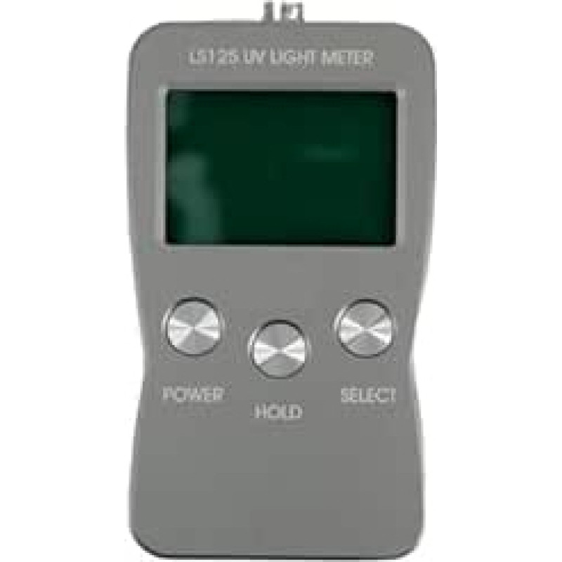 UV-Messgerät, Smart Sensor Hauptteil des UV-Lichtmessräts LS125 Radiometras Digital Lux mit benutzerfreundlichem Design