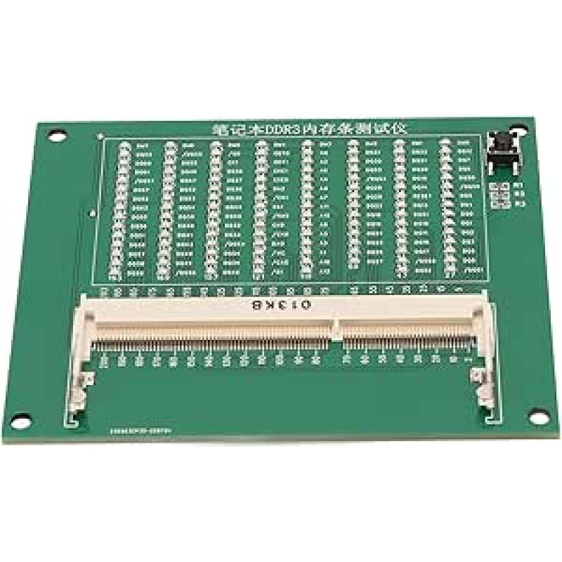 DDR3-Speichertestkarte, Laptop-DDR3-Speichertester, 110 LED-Anzeigen zur Fehlerdiagnose, tragiškas testavimo įtaisas su akumuliatoriaus plokšte, skirtas nešiojamajam kompiuteriui-DDR3-Speicherstick