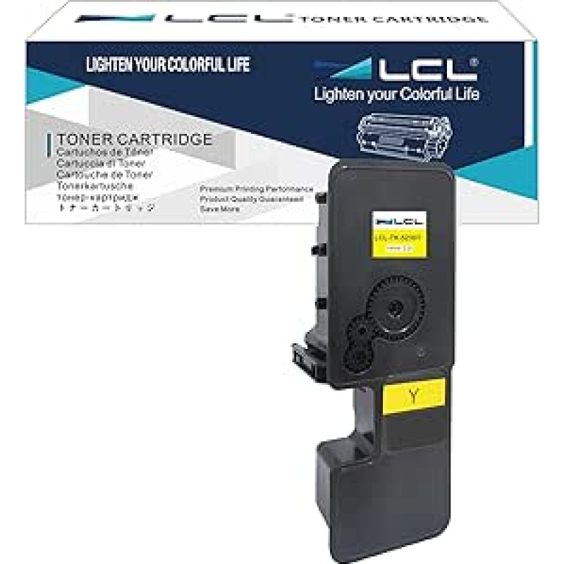 LCL TK-5230 TK5230 Geltonos spalvos tonerio kasetė, suderinama su 