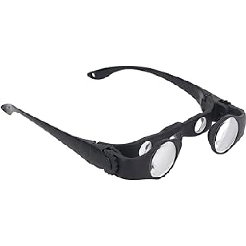 Laisvų rankų žiūronai Žvejybos akiniai, 8x didinimo HD optinis objektyvas Žvejybos žiūronai, 3 spalvų poliarizuoti lęšiai Žvejybos teleskopo akiniai