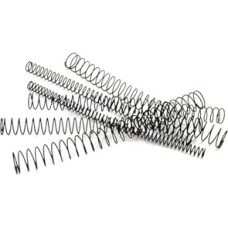 Suspaudimo spyruoklė, 10 vnt., vielos skersmuo 1,2, išorinis skersmuo 17, ilgis 5-300 mm, suspaudimo spyruoklė, maža tiksli suspaudimo spyruoklė (1,2 * 17 * 55 mm)