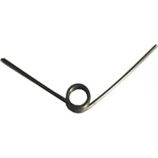 Torsionsfeder, V-förmige Feder, Kleine verstellbare Torsionsschraubenfeder aus Stahl, 1 mm Drahtdurchmesser, Außendurchmesser 7 mm, Länge 45-90 mm, 1 x 7 x 70 mm, 10 Stück