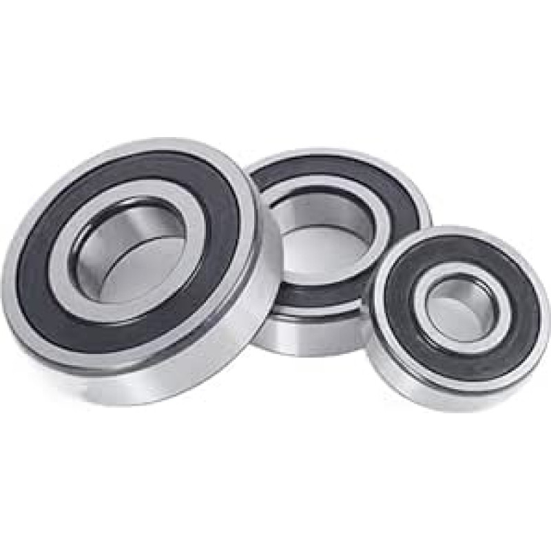 Nestandartinis specialusis guolis Automobilių kreipiamasis guolis 6203-15ZZ 6203/15-2RS 15 x 40 x 12 mm, pakuotė po 10 vnt.