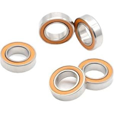 SMR148 2RS CB ABEC7 Žvejybos riedėjimo guoliai 8 x 14 x 4 mm Nerūdijančio plieno hibridinis keraminis rutulinis guolis SMR148-2RS SMR148RS SMR148RS 2 vnt.