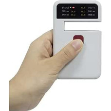 Tragbarer Transmissionstester CT-25, UV-, VL- und IR-Transmissionsmesser, 365 nm/530 nm/1400 nm, for Solarfolien, optische Gläser, Autofenster