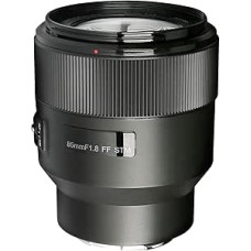 Mcoplus 85mm F1.8 automatinio fokusavimo vidutinis teleobjektyvas STM (žingsninis variklis) Viso kadro portretinis objektyvas, suderinamas su beveidrodžiais fotoaparatais A7 A7R A7R A7III A7RII A7RIII A7SIII A7SII A7SII A9 ir kt.