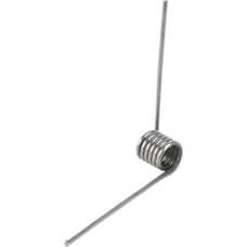10 Stück 6/7/8/9 Runde kleine Torsionsfedern, V-förmiger rotierender Durchmesser 2,5 mm, Linksdrehung Torsion 65Mn Federstahl(7 * 18MM*90)