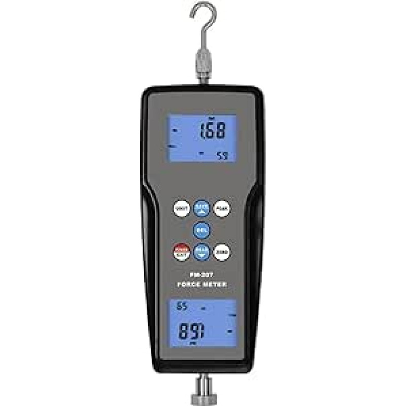 FM-207 skaitmeninis stumiamasis-traukiamasis kraftmesserio testeris Meter 4 Messeinheit mit Dynamometer Kraftmessräte, didelis atsparumas (FM-207-5K)